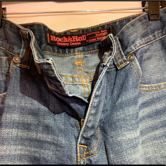 Rock & Roll Cowboy Denim double barrel straights - Picture 5 of 6